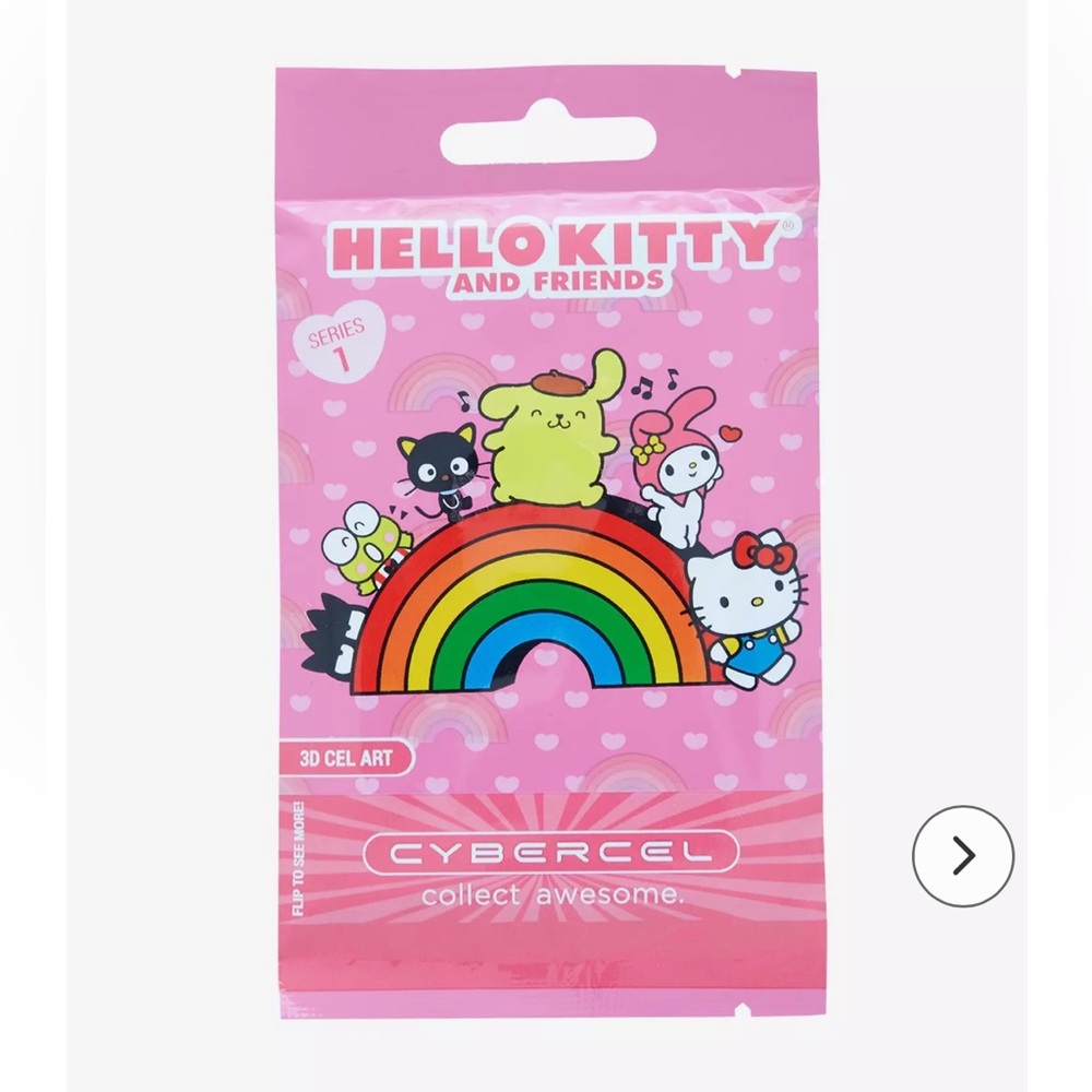 Cybercel Hello Kitty And Friends Series 1 Set of 3 Trading Cards